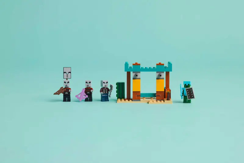 LEGO MINECRAFT 21267 THE ILLAGER DESERT PATROL - Toyworld Frankston