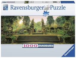 RAVENSBURGER PUZZLE - PURA LUHUR BATUKARU TEMPLE BALI - PANORAMA COLLECTION 1000 PIECE - Toyworld Frankston