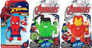 MARVEL BOP BALL ASSORTED HERO DESIGNS - Toyworld Frankston