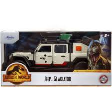 JURASSIC WORLD DOMINION - 2020 JEEP GLADIATOR HOLLYWOOD RIDES 1/32 SCALE DIE-CAST VEHICLE REPLICA