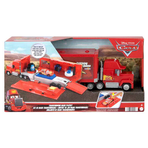 DISNEY PIXAR CARS TRANSFORMING MACK PLAYSET - Toyworld Frankston