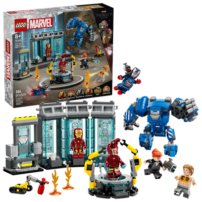LEGO 76315 MARVEL IRON MAN'S LABORATORY : HALL OF ARMOR
