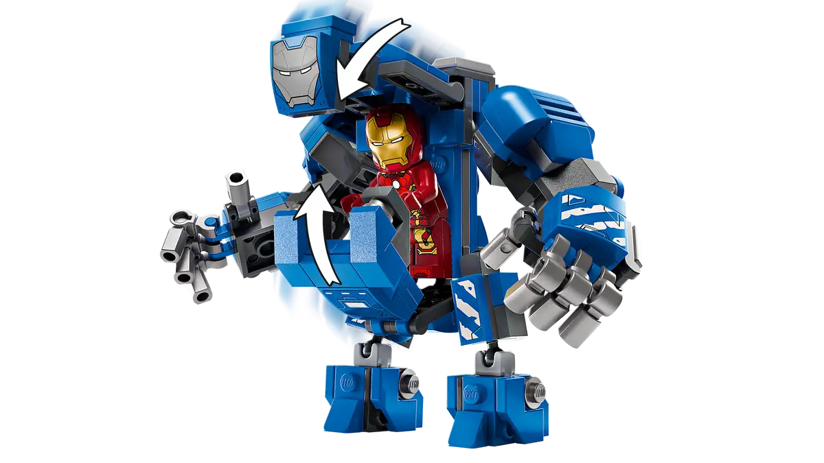 LEGO 76315 MARVEL IRON MAN'S LABORATORY : HALL OF ARMOR