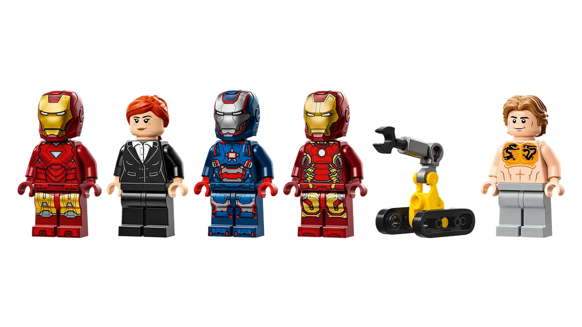 LEGO 76315 MARVEL IRON MAN'S LABORATORY : HALL OF ARMOR
