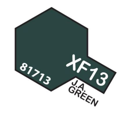 TAMIYA ACRYLIC PAINT MINI XF-13 J.A. GREEN - Toyworld Frankston