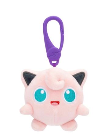 POKEMON CLIP ON PLUSH - JIGGLYPUFF - Toyworld Frankston