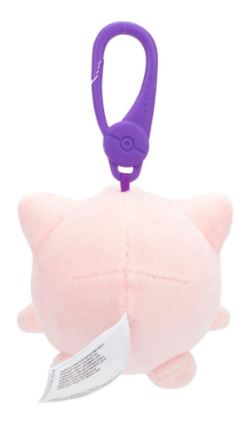 POKEMON CLIP ON PLUSH - JIGGLYPUFF - Toyworld Frankston