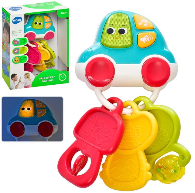 HOLA - MUSICAL CAR KEYCHAIN - Toyworld Frankston
