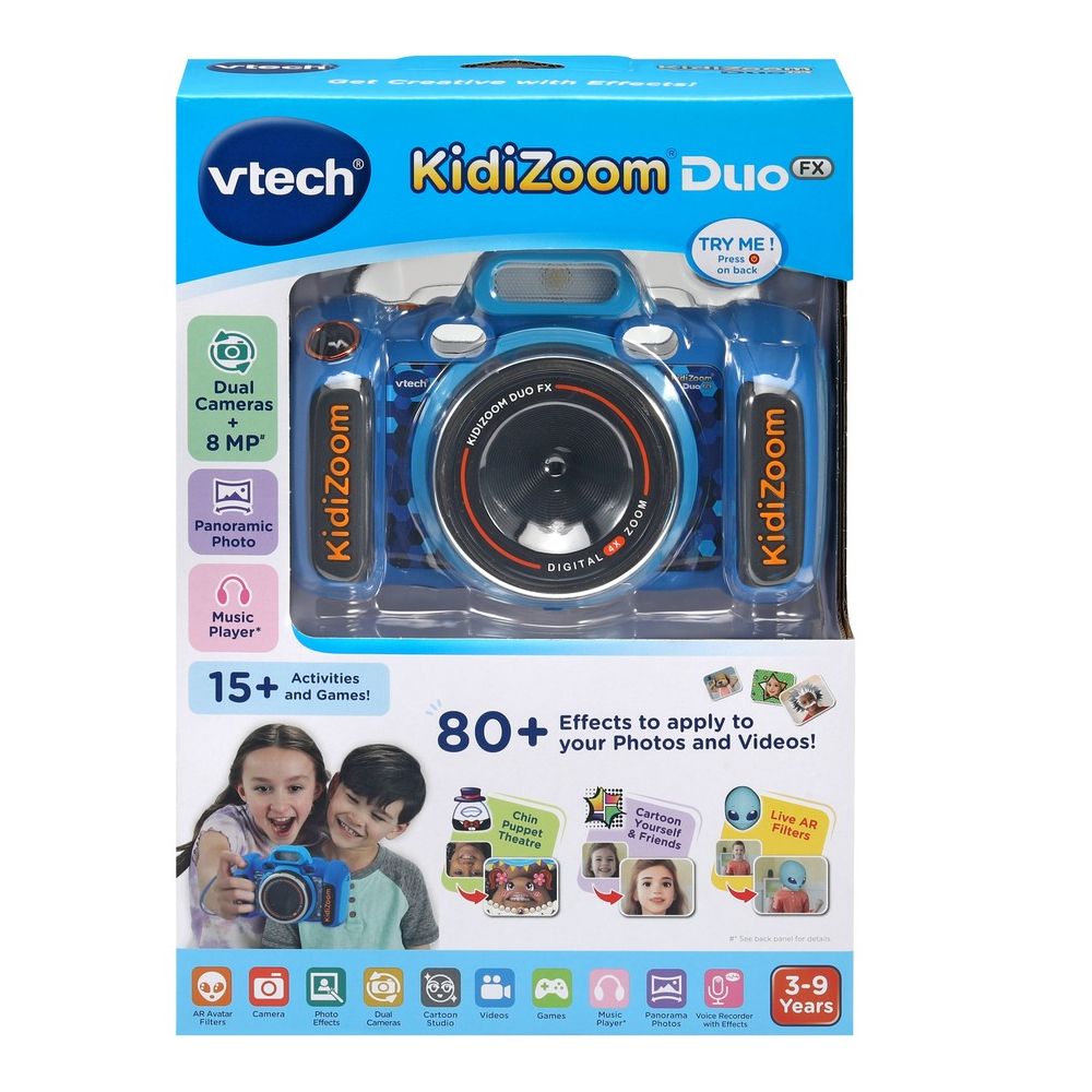 VTECH KIDIZOOM DUO FX - BLUE - Toyworld Frankston