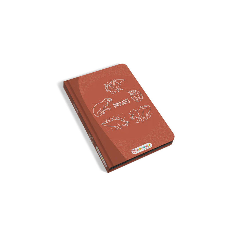 KIDYWOLF - KIDYDRAW LCD TRACING BOOK - DINOSAURS - Toyworld Frankston