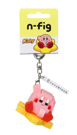 NANOBLOCK N-FIG BAG CLIP - KIRBY WARP STAR - Toyworld Frankston