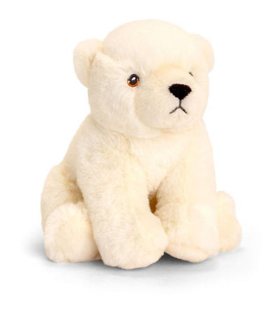 KEELECO 25CM PLUSH - POLAR BEAR