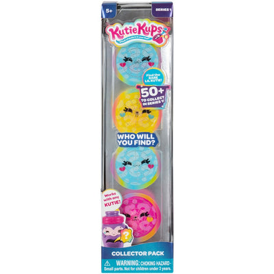 KUTIE KUPS 4 PACK ASSORTMENT SUPRISE SERIES 1 - Toyworld Frankston