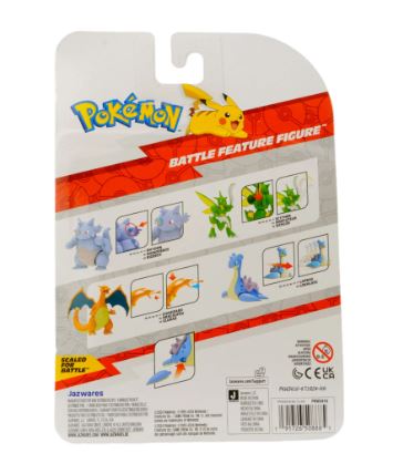 POKEMON 4IN BATTLE FEATURE FIGURES ASSORTED - LAPRAS - Toyworld Frankston