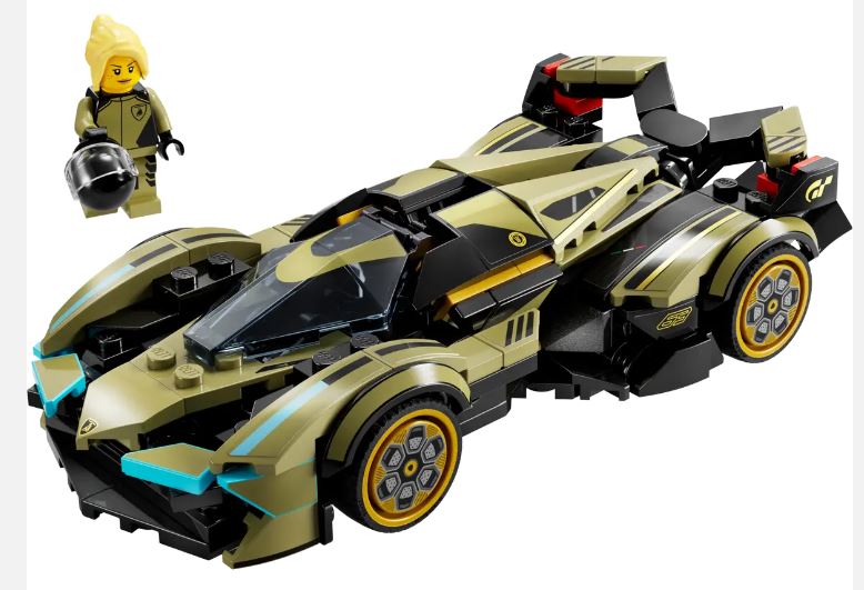LEGO 76923 SPEED CHAMPIONS - LAMBORGHINI LAMBO V12 VISION GRAN TURISMO - Toyworld Frankston