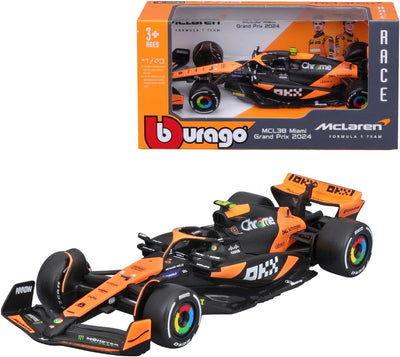 BBURAGO RACING 1:43 2024 F1 - MCLAREN: LANDO NORRIS - Toyworld Frankston