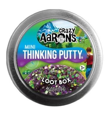 CRAZY AARON'S THINKING PUTTY MINI 2 INCH - LOOT BOX