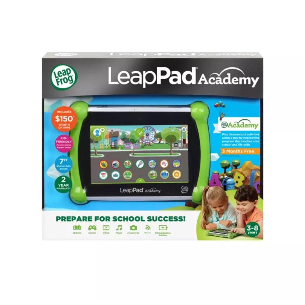 LEAP FROG LEAPPAD ACADEMY - GREEN - Toyworld Frankston