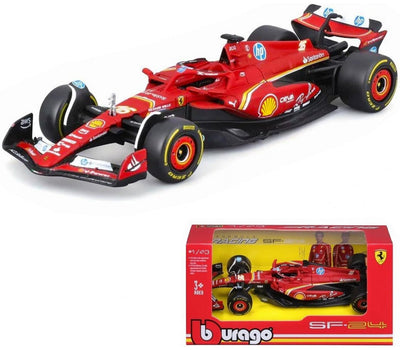 BBURAGO RACING 1:43 2024 F1 - FERRARI: CHARLES LECLERC - Toyworld Frankston