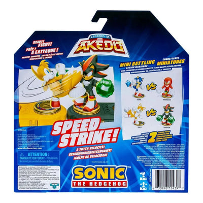 LEGENDS OF AKEDO SONIC THE HEDGEHOG VERSUS PACK  - TAILS VS SHADOW - Toyworld Frankston