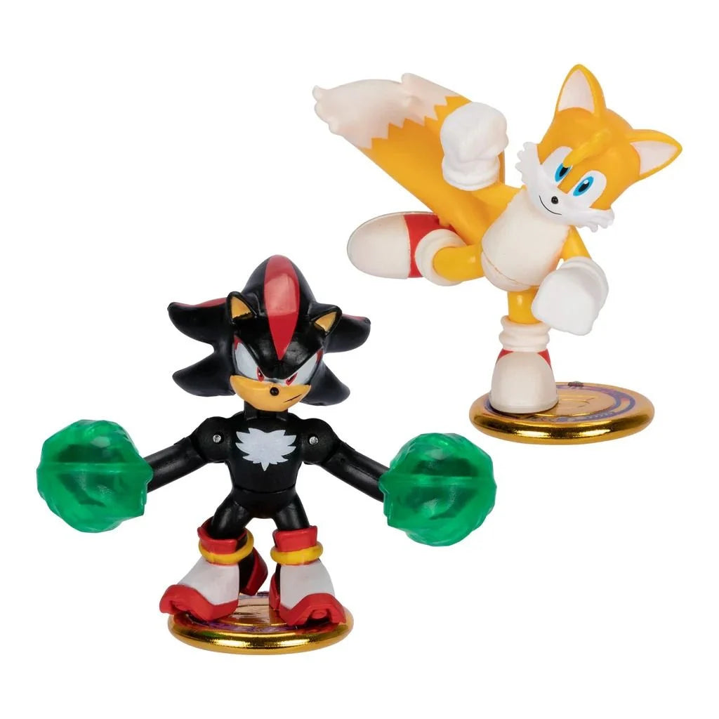 LEGENDS OF AKEDO SONIC THE HEDGEHOG VERSUS PACK  - TAILS VS SHADOW - Toyworld Frankston