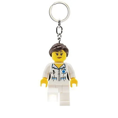 LEGO FEMALE NURSE KEY CHAIN/LIGHT - Toyworld Frankston