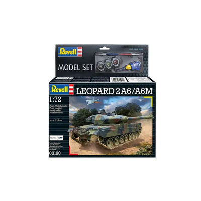 REVELL STARTER KIT 1/72 MODEL SET LEOPARD 2A6/A6M
