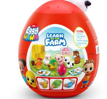 ZURU EGGY WAWA - LEARN ON THE FARM FAMILY ANIMALS SURPRISE EGG