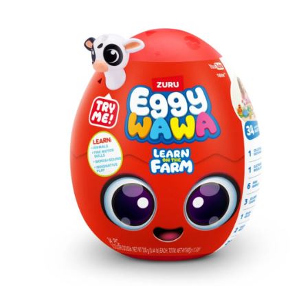 ZURU EGGY WAWA - LEARN ON THE FARM FAMILY ANIMALS SURPRISE EGG