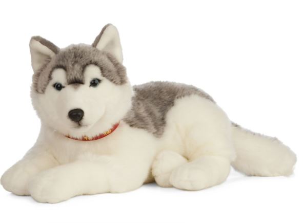 LIVING NATURE GIANT HUSKY PLUSH