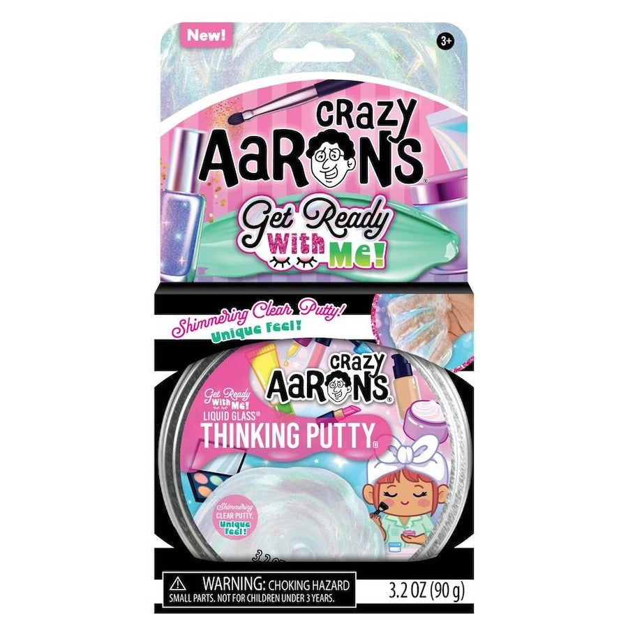 CRAZY AARON'S THINKING PUTTY - GET READY WITH ME LIQUID GLASS TRENDSETTERS - Toyworld Frankston