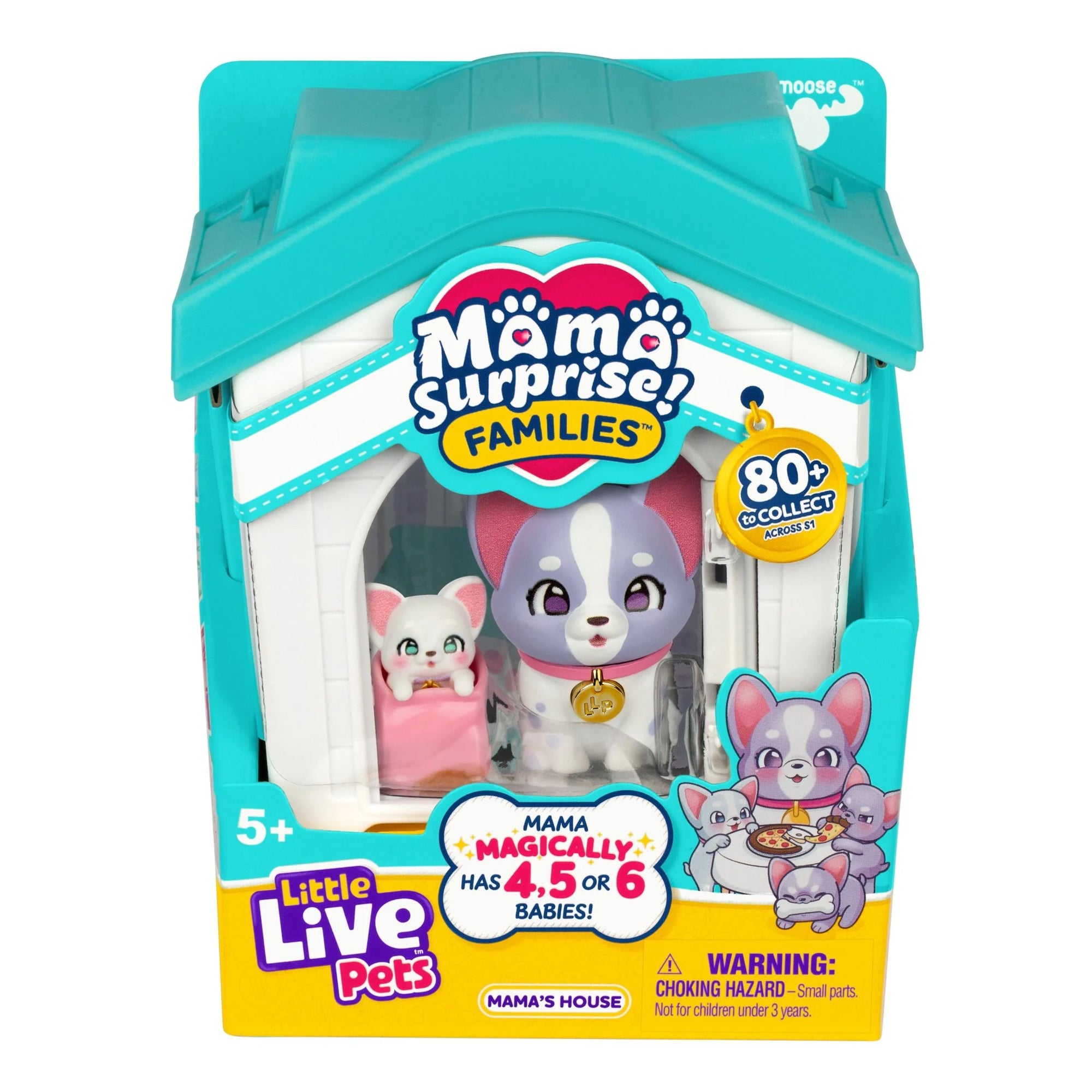 LITTLE LIVE PETS MAMA SUPRISE FAMILIES - FRENCHIE FAMILY