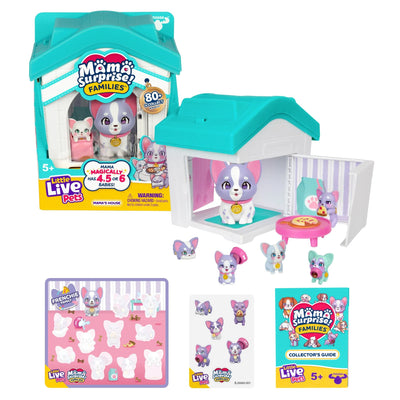 LITTLE LIVE PETS MAMA SUPRISE FAMILIES - FRENCHIE FAMILY
