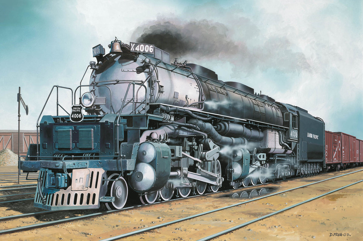 REVELL STARTER KIT 1/87 MODEL SET BIG BOY LOCOMOTIVE