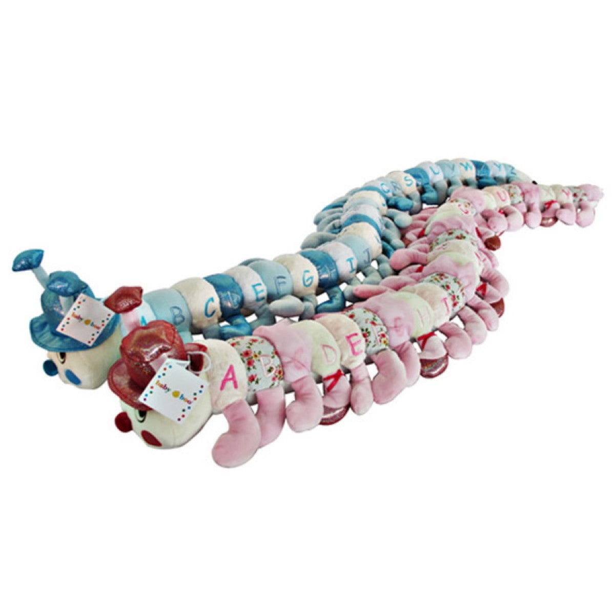 BABY BOO - 160CM  GLITTER CATERPILLAR  ASSORTMENT - Toyworld Frankston