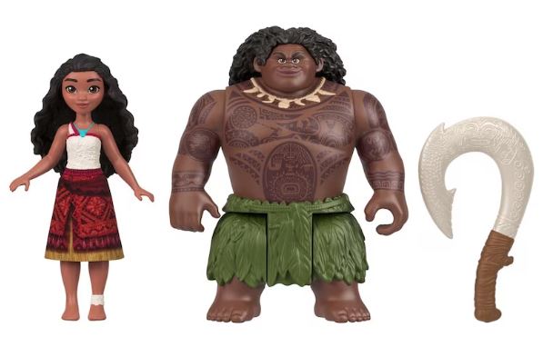 DISNEY MOANA 2 ACTION FIGURES - MOANA & MAUI OCEAN ADVENTURES