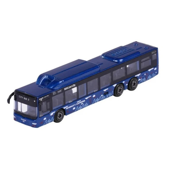 MAJORETTE CITY MAN BUS - BLUE INTERCITY EXPRESS