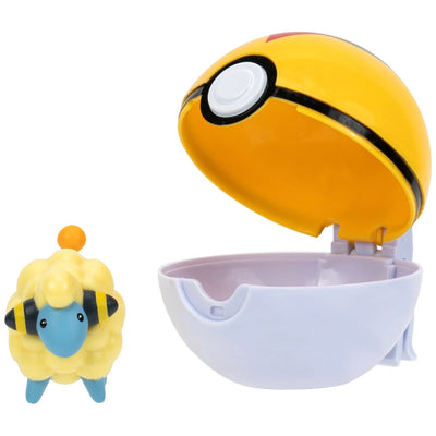 POKEMON CLIP 'N GO - MAREEP - LEVEL BALL - Toyworld Frankston