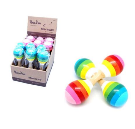 MARACA RATTLE SINGLE ASST - Toyworld Frankston