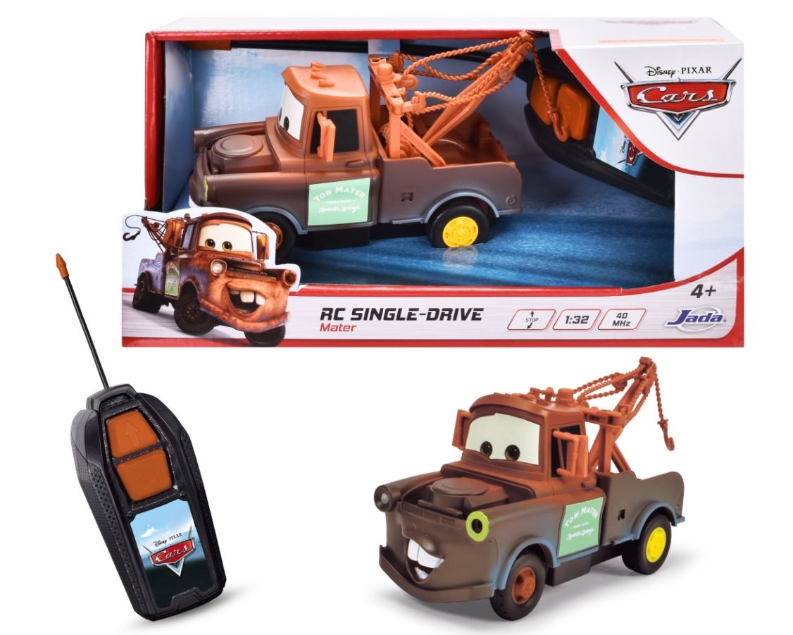 DISNEY CARS - RC SINGLE RACER 1:32 SCALE - MATER