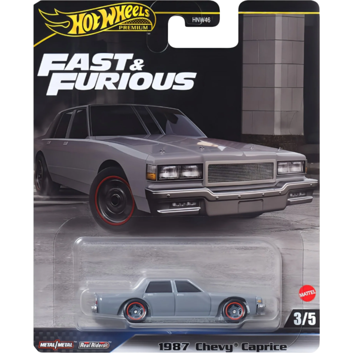 HOT WHEELS PREMIUM FAST & FURIOUS - 1987 CHEVY CAPRICE