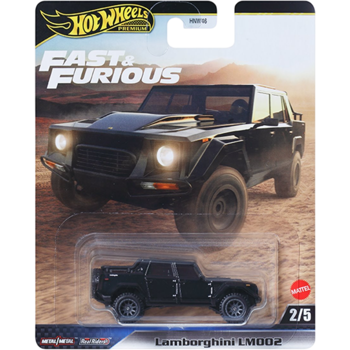 HOT WHEELS PREMIUM FAST & FURIOUS - LAMBORGHINI LM002 - Toyworld Frankston