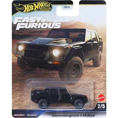 HOT WHEELS PREMIUM FAST & FURIOUS - LAMBORGHINI LM002 - Toyworld Frankston