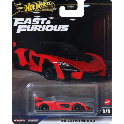 HOT WHEELS PREMIUM FAST & FURIOUS - MCLAREN SENNA - Toyworld Frankston