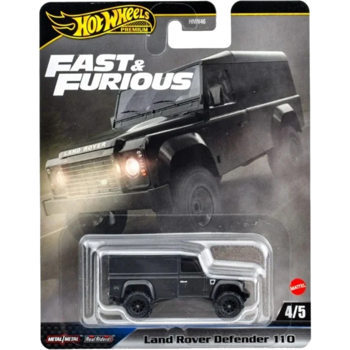 HOT WHEELS PREMIUM FAST & FURIOUS - LAND ROVER DEFENDER 110