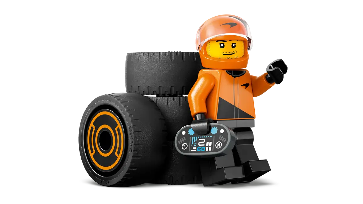 LEGO CITY 60442 F1 DRIVER WITH MCLAREN RACE CAR