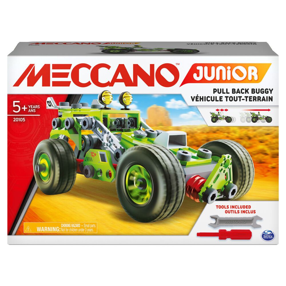 MECCANO JUNIOR PULL BACK BUGGY