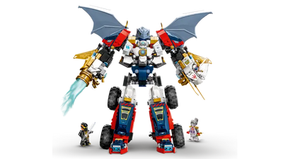 LEGO 71834 NINJAGO ZANE'S ULTRA COMBINER MECH - Toyworld Frankston