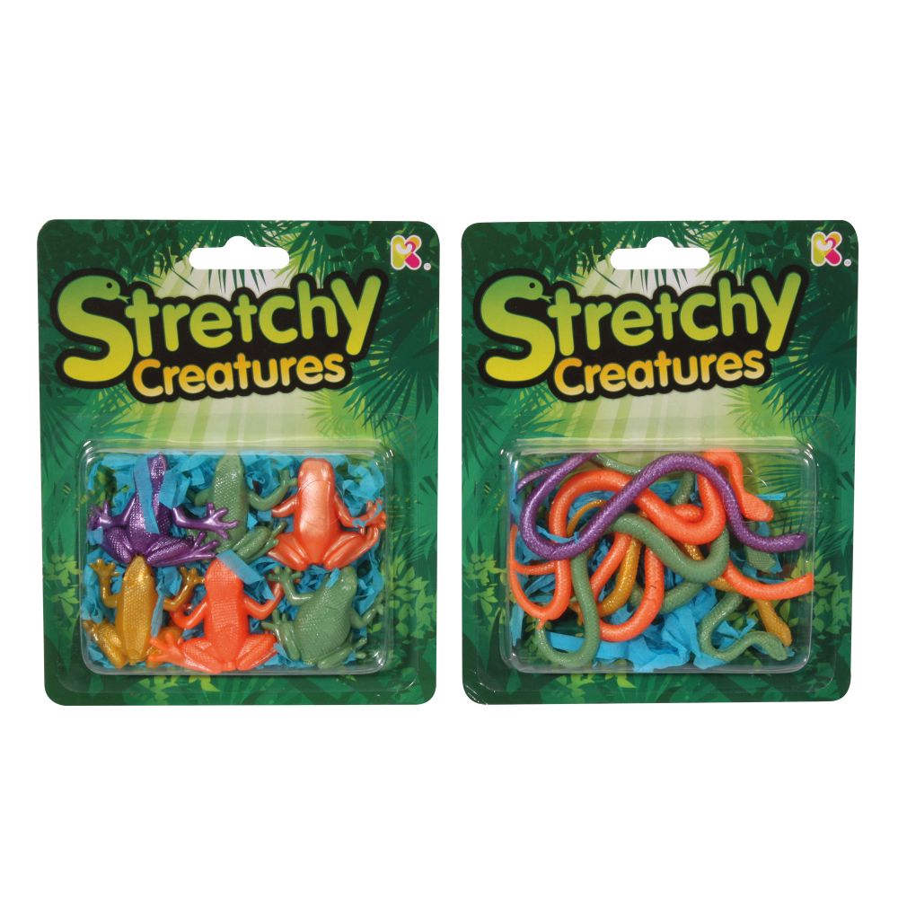 STRETCHY CREATURES 16CM ASSORTED - Toyworld Frankston