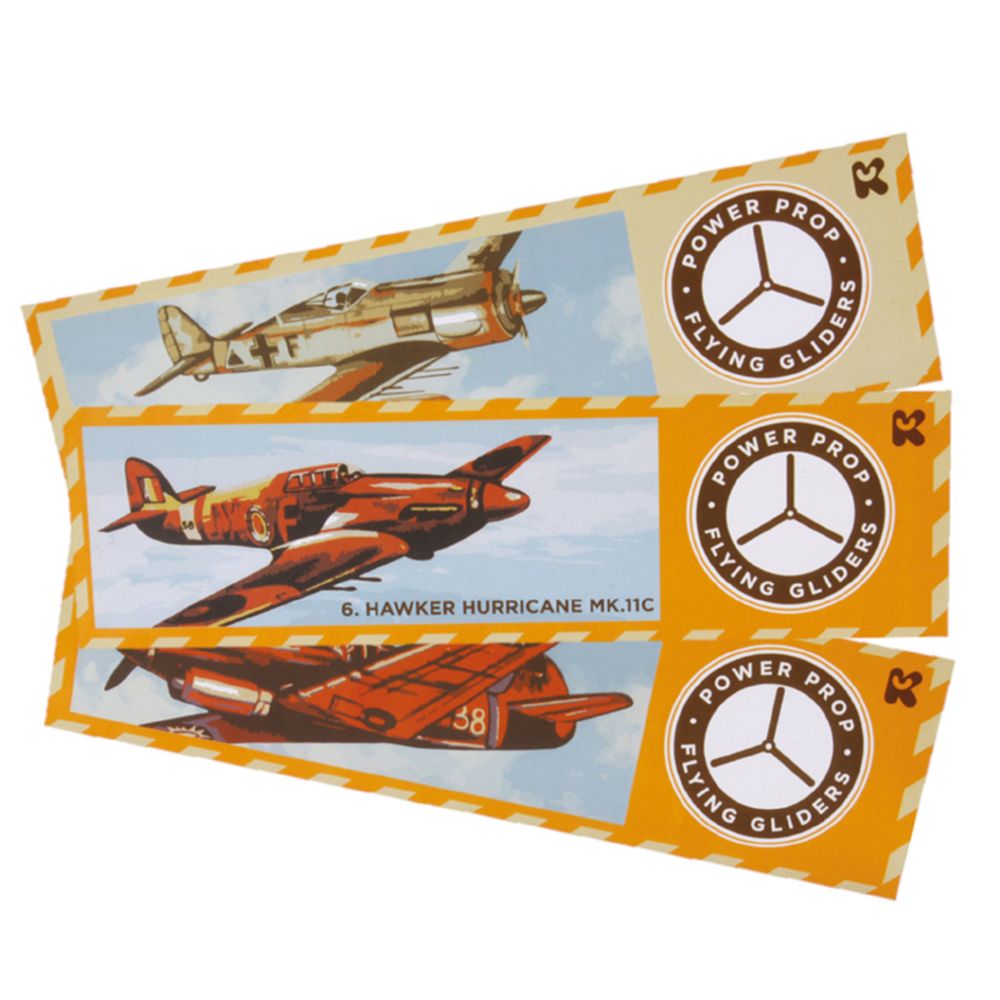 POLY GLIDERS SMALL ASSORTED